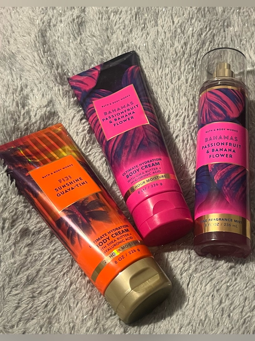NEW B&BW Bahamas Passionfruit & Banana Flower + FIJI Sunshine Guava-Tini Bundle